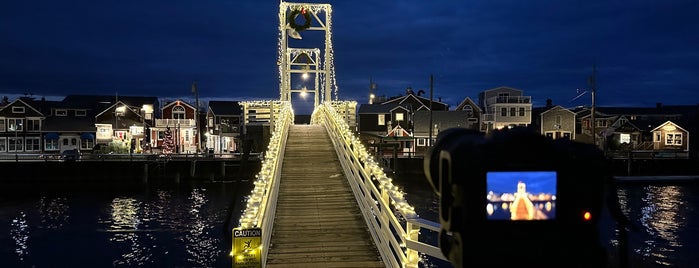 Perkins Cove Draw Bridge is one of A-catie-a.