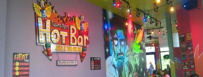 Tijuana Flats is one of สถานที่ที่บันทึกไว้ของ Jennifer.