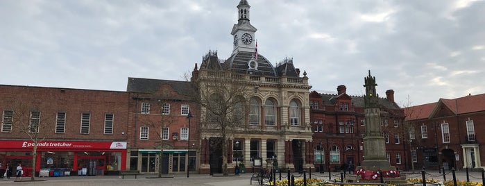 Retford Town Hall is one of Haunted Nottinghamshire.