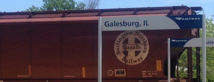 Galesburg Railroad Museum is one of Train places.