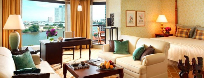 Mandarin Oriental, Bangkok is one of Hotels where celebs have lived.