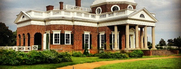 Monticello is one of UNESCO World Heritage Sites in the United States.