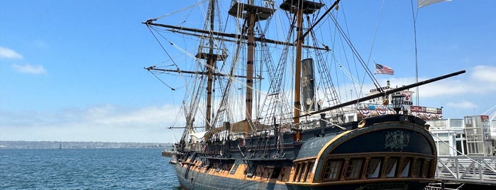 HMS Surprise is one of San Diego.