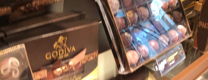 Godiva Chocolatier is one of Food.