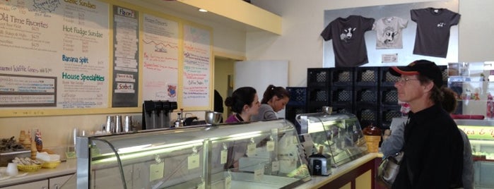 Cowlick's Ice Cream Cafe is one of Mendocino, CA.