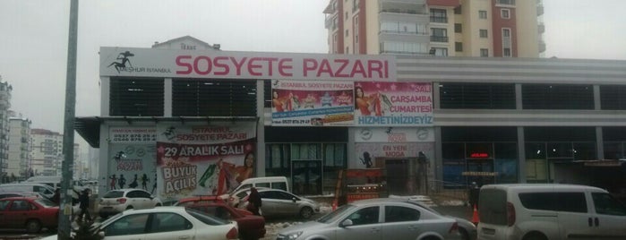 çakırlar sosyete pazarı is one of Tuğba'nın Beğendiği Mekanlar.