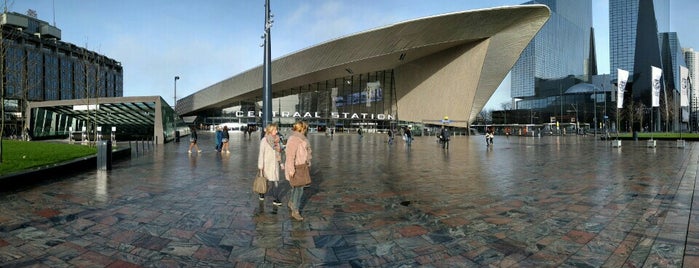 Rotterdam Central Station is one of Rotterdam.