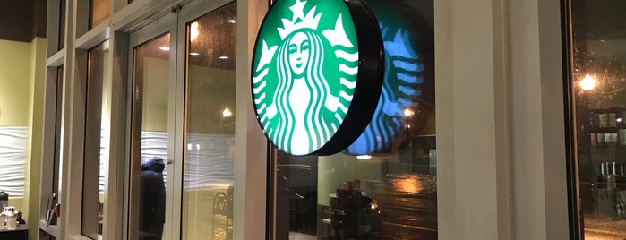Starbucks is one of Signage.