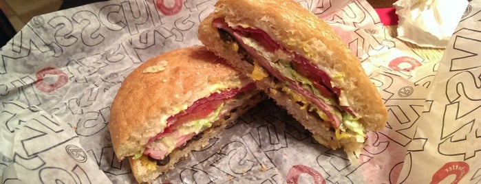 Schlotzsky's is one of The 7 Best Places for a Turkey Bacon in Lubbock.