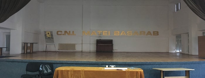 C.N.I Matei Basarab is one of High-Schools in Romania.