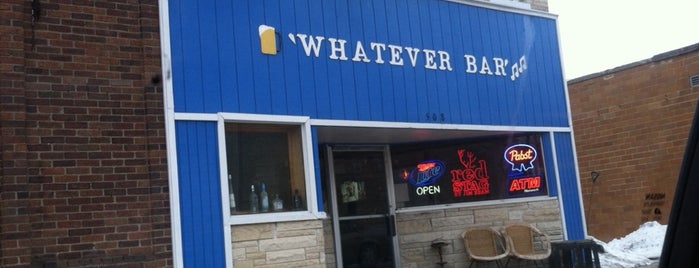 Whatever Bar is one of Tempat yang Disukai Chuck.