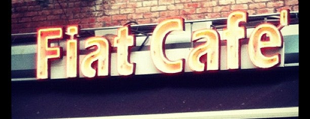 Fiat Café is one of NYC.