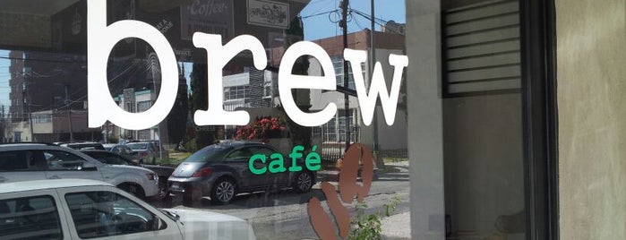 Brew Cafe Puebla is one of สถานที่ที่ R ถูกใจ.