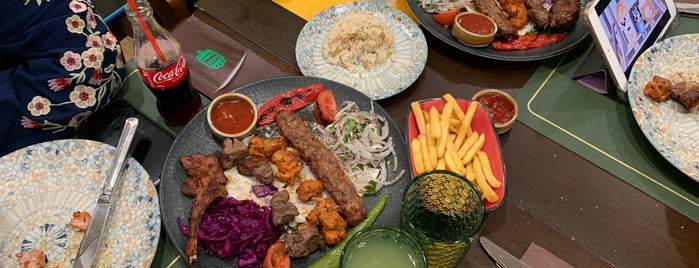 Çiçek Мангал is one of Almaty: food.