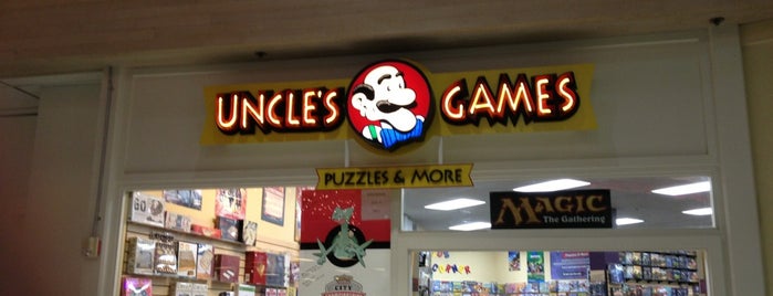 Uncle's Games (Bellevue) is one of Rebeca'nın Beğendiği Mekanlar.