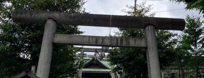 西向天神社 is one of 東京で案内したい場所.