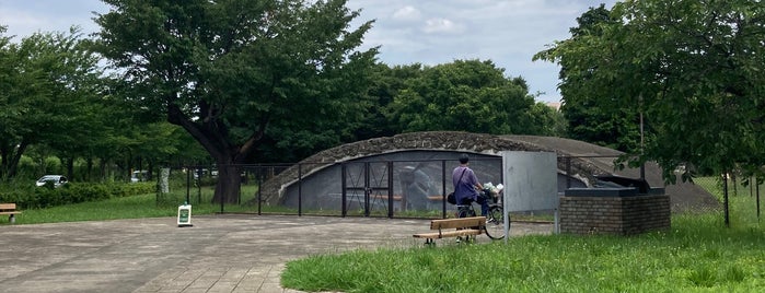 Wartime Aircraft Concrete Hangars "OHSAWA 1" is one of 武蔵野森の公園.