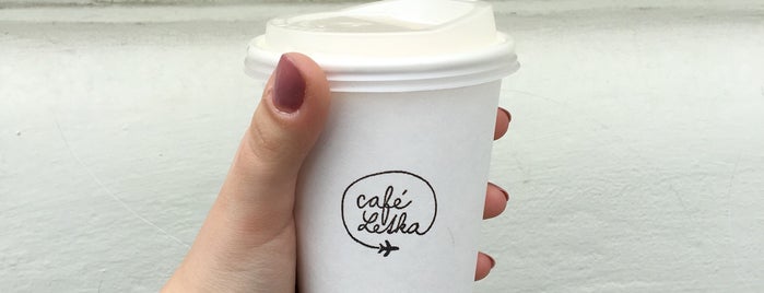 Café Letka is one of Tempat yang Disukai Kristýna.