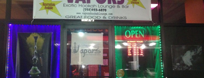 Vapors Exotic Hookah Lounge and Bar is one of Hookah Bars.