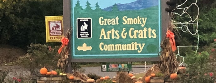 Great Smoky Arts & Crafts Community is one of Gatlinburg.