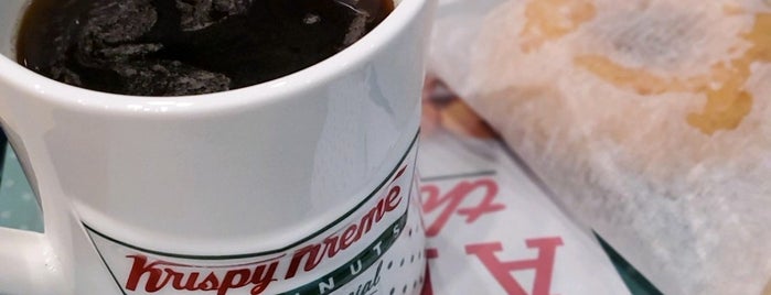 Krispy Kreme Doughnuts is one of Cafe part.7.