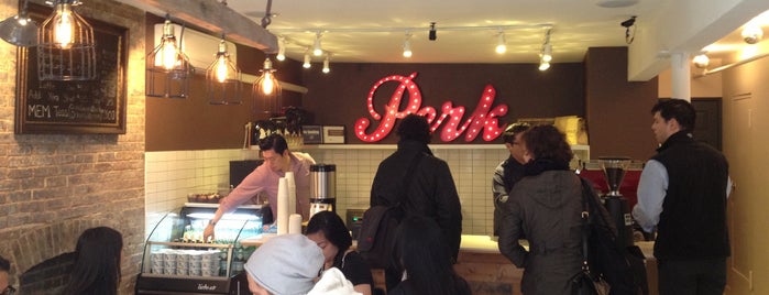 Perk Kafe is one of Manhattan.