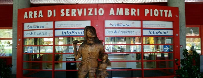 Area di Servizio Ambri Piotta is one of Mさんのお気に入りスポット.