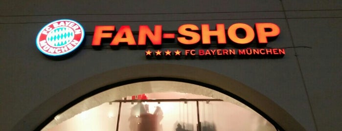 FC Bayern Fan-Shop is one of Orte, die M gefallen.
