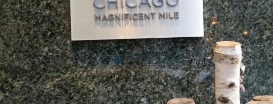 Hyatt Centric Chicago Magnificent Mile is one of สถานที่ที่ M ถูกใจ.