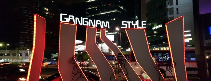 Gangnam is one of M : понравившиеся места.