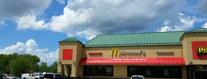 McDonald's is one of M : понравившиеся места.