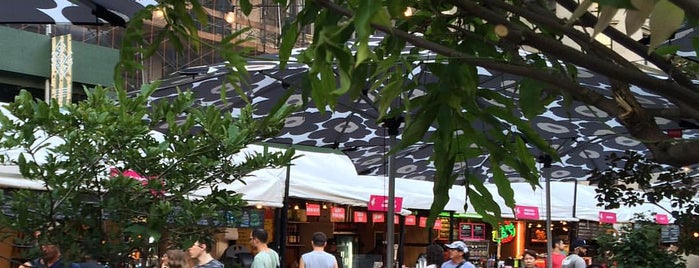 Seoul Lee Korean Barbeque @ Madison Square Eats is one of New York'un Kaydettiği Mekanlar.