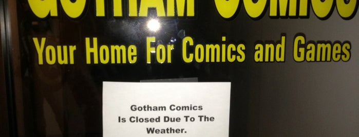 Gotham Comics is one of Comic Shops.