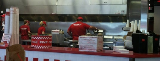 Five Guys is one of Recent Check-ins.