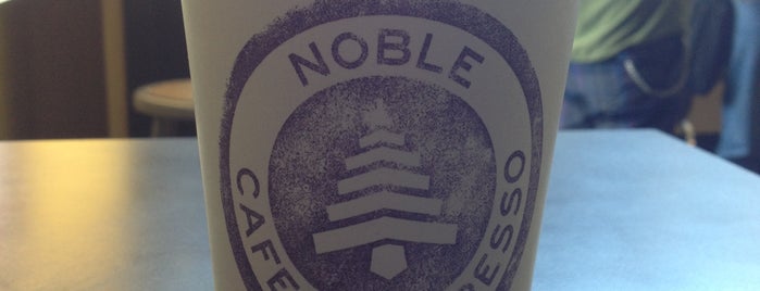 Noble Cafe & Espresso is one of cafes 4.