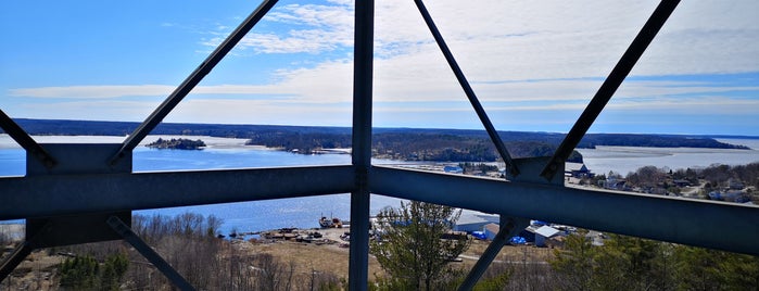 Parry Sound Scenic Lookout Tower is one of Parry Sound Attractions!.