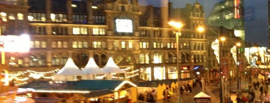 Exchange Square is one of Manchester Christmas Markets 2012.