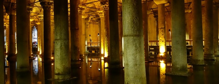 Basilica Cistern is one of Istanbul Attractions.