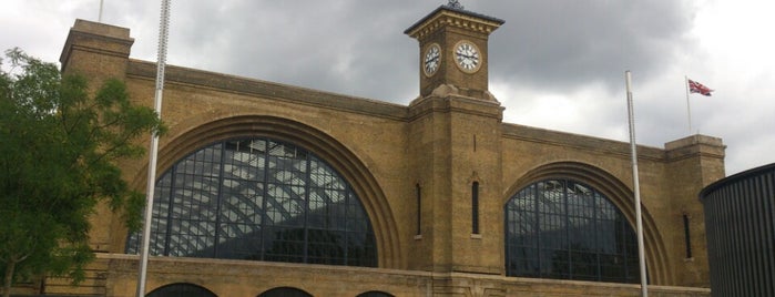 Estación de Londres King's Cross (KGX) is one of London.