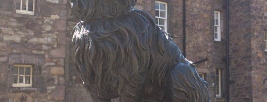 Greyfriars Bobby's Statue is one of Edinburgh.