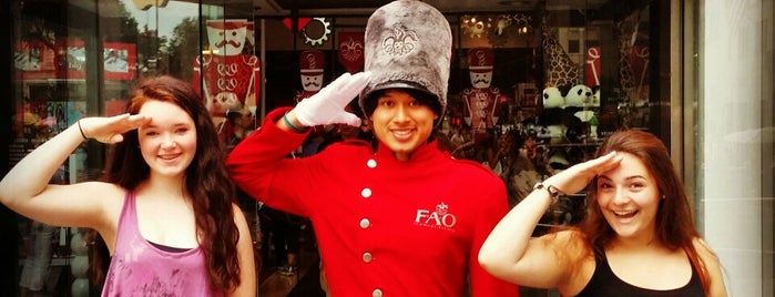 FAO Schwarz is one of NYC.