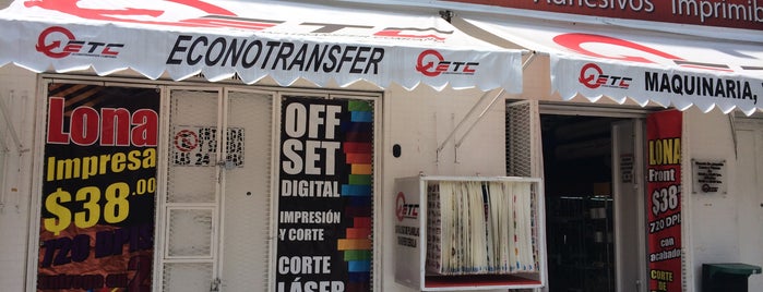 Econotransfer is one of playeras.