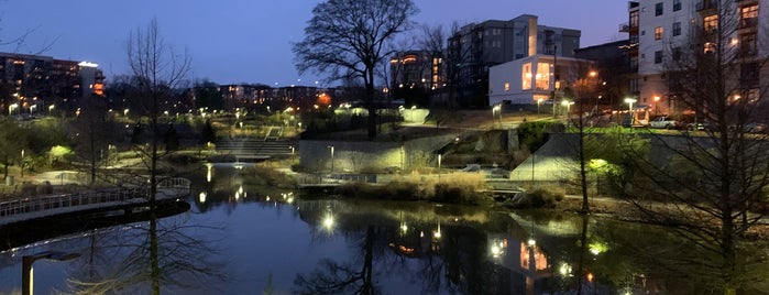 Historic Fourth Ward Park Pond is one of Bucket list.