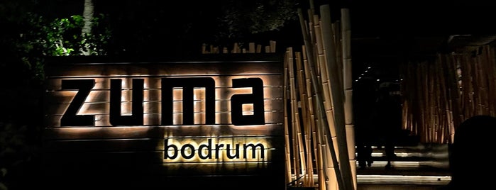 Zuma Bodrum is one of Bodrum 🌊.