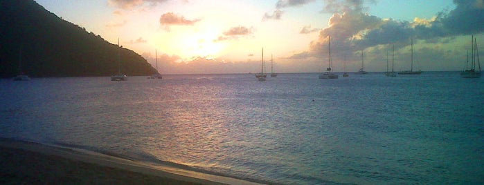 Reduit Bay Beach is one of Rodney Bay, St. Lucia. W.I..