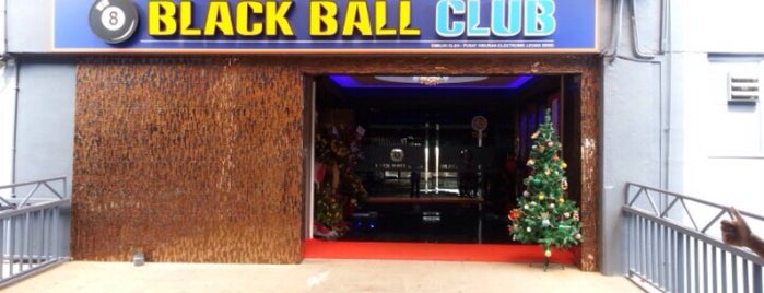 Black Ball Club is one of Jalan2 Cari Makan Di Bandar DiRaja Pekan.