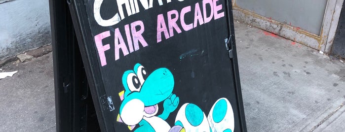 Chinatown Fair Video Arcade is one of Foursquare Internship Plans.