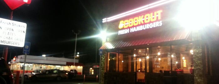 Cook Out is one of Burger Joints.