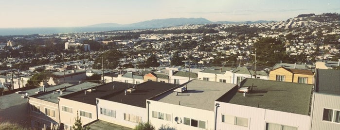Merced Heights is one of 47* hills of San Francisco.