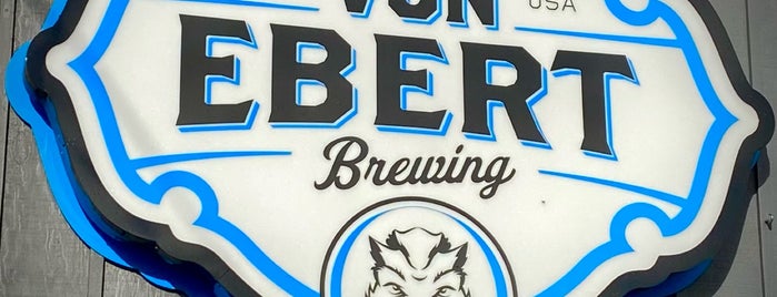 Von Ebert Brewing is one of Portland Drinking Specialties.